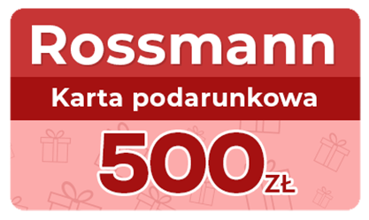 Karta podarunkowa Rossmann 500zł